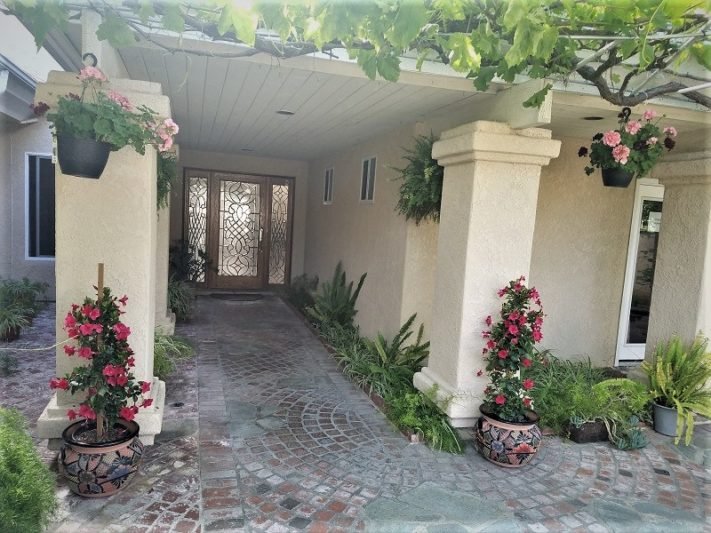 Front entrance